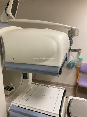 GE Infinia H3000WT *Mfd - 2005* Gamma Camera (S/N - 16395) Including Gantry, Patient Table, System Console PC and Monitor and Collimator Carts, Fully functional and Complete System when removed, OEM maintained, System has been Professionally De-Installed. - 3