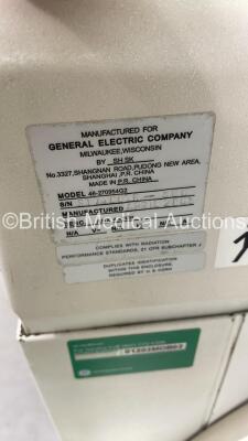 GE AMX 4 Plus - IEC Mobile X-Ray Model No 2275938 (Powers Up with Key - Key Included) *S/N 999593WK7* **Mfd 05/2005** - 24