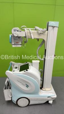 Shimadzu MobileDaRt Evolution Mobile X-Ray Machine (HDD REMOVED) *S/N 410001511005* **Mfd 01/2011** ***IR135