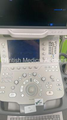 Toshiba Aplio 400 TUS-A400 Ultrasound Scanner *S/N T1C1222363* **Mfd 02/2012* Software Version AB_V2.10*R002 with 2 x Transducers / Probes (PVT-375BT *Mfd 02/2016* and PVT-674BT *Mfd 09/2019) and Sony UP-D897 Digital Graphic Printer (Powers Up) ***IR157** - 5