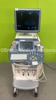 GE Voluson E6 Flat Screen Ultrasound Scanner *S/N D52176* **Mfd 06/2010** Software Version 10.0.0.3065 with 3 x Transducers / Probes (RAB4-8-D Ref H48651MP *Mfd 06/2015* / M6C Ref 5181441 *Mfd 05/2010* and IC5-9-D Ref 5194434 *Mfd 05/2010*) and Sony UP-D8 - 3