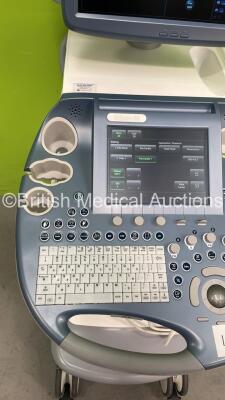 GE Voluson E6 Flat Screen Ultrasound Scanner *S/N D52176* **Mfd 06/2010** Software Version 10.0.0.3065 with 3 x Transducers / Probes (RAB4-8-D Ref H48651MP *Mfd 06/2015* / M6C Ref 5181441 *Mfd 05/2010* and IC5-9-D Ref 5194434 *Mfd 05/2010*) and Sony UP-D8 - 6