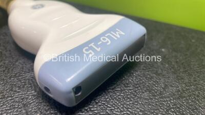 GE ML6-15-D REF 5199103 Ultrasound Transducer / Probe *Mfd - 06/2016* (Untested) *SN 210687YPO* *G* - 4