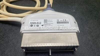 GE RAB4-8-D REF H48651MP Ultrasound Transducer / Probe *Mfd - 06/2012* (Untested) *SN 138268KR8* *G* - 2