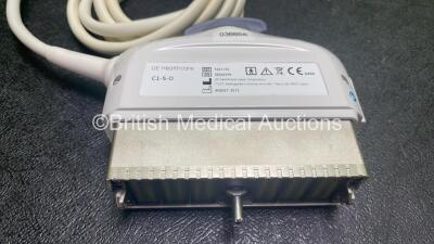 GE C1-5 REF 5261135 Ultrasound Transducer / Probe *Mfd - August 2012* (Untested) *SN 98640YP6* *G* - 2