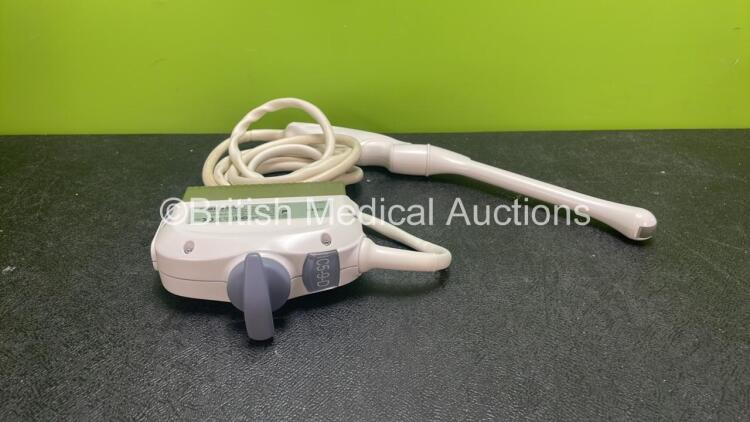 GE IC5-9-D REF 5194434 Ultrasound Transducer / Probe *Mfd - 04/2015* (Untested, With Slight Damage Head-See Photo) *SN 416048WX7* *G*