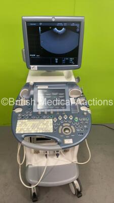 GE Voluson E6 Flat Screen Ultrasound Scanner *S/N D52575* **Mfd 10/2010** Software Version 10.0.3.3103 with 2 x Transducers / Probes (RIC5-9-D Ref H48651MS *Mfd 02/2012* and C1-5-D Ref 5261136 *Mfd 03/2012*), Sony DVO-1000MD DVD Recorder and Sony UP-D897 - 24