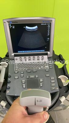 SonoSite M-Turbo Portable Ultrasound Scanner Ref P08189-84 *S/N WK1T3L* **Mfd 07/2017** Boot Version 51.80.109.015 ARM Version 51.80.111.019 with 2 x Transducers / Probes (C60xi/5-2 MHz Ref P20402-10 *Mfd 09/2016* and ICTx/8-5 MHz Ref P07690-71 *Mfd 2017* - 4