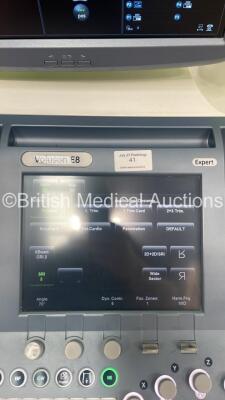 GE Voluson E8 Expert Flat Screen Ultrasound Scanner *S/N D55338* Software Version EC200 (13.0.0.156) with 2 x Transducers / Probes (AB2-7-D Ref H48651MW *Mfd 10/2007* and RAB4-8-D Ref H48651MP *Mfd 10/2012*) Sony DVO-1000MD DVD Recorder and Sony UP-D897 D - 4