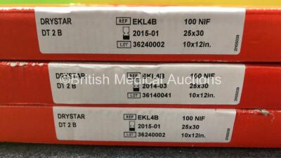 5 x Boxes of AGFA Drystar DT 2 B Dry Medical Films *All Expired* - 3