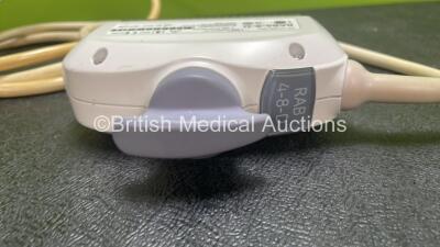 GE RAB4-8-D REF H48651MP Ultrasound Transducer / Probe *Mfd - April 2010* (Untested) *SN 100788KR9* *G* - 3