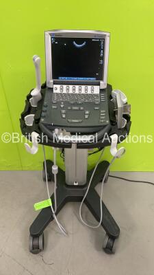 SonoSite M-Turbo Ultrasound System Ref P08189-83 *S/N WK2768* **Mfd 02/2014** Boot Version 51.80.108.010 ARM Version 51.80.109.015 with 2 x Transducers / Probes (C60x/5-2 MHz Ref P07680-30 *Mfd 10/2013* and ICTx/8-5MHz Ref P07690-70 *Mfd 10/2014*) and Son