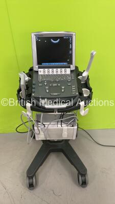 SonoSite M-Turbo Ultrasound System Ref P08189-83 *S/N WK278K* **Mfd 02/2014** Boot Version 51.80.108.010 ARM Version 51.80.109.015 with 2 x Transducers / Probes (C60x/5-2 MHz Ref P07680-70 *Mfd 05/2015* and ICTx/8-5MHz Ref P07690-71 *Mfd 2017*) and Sony U