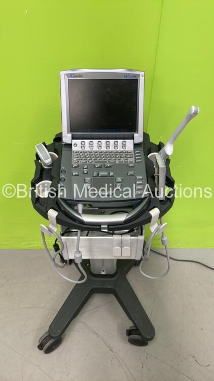 SonoSite M-Turbo Ultrasound System Ref P17000-16 *S/N Q4NPZ4* **Mfd 2017** Boot Version 51.80.111.019 ARM Version 51.80.111.019 with 2 x Transducers / Probes (ICTx/8-5MHz Ref P07690-70 *Mfd 2014* and C60x/5-2MHz Ref P07680-70 *Mfd 02/2015) and Sony UP-897