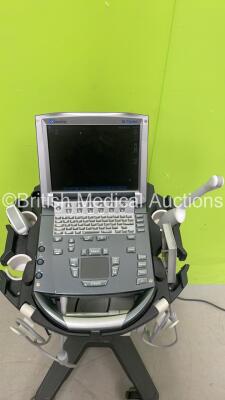 SonoSite M-Turbo Ultrasound System Ref P17000-16 *S/N Q4NPZ4* **Mfd 2017** Boot Version 51.80.111.019 ARM Version 51.80.111.019 with 2 x Transducers / Probes (ICTx/8-5MHz Ref P07690-70 *Mfd 2014* and C60x/5-2MHz Ref P07680-70 *Mfd 02/2015) and Sony UP-897 - 2