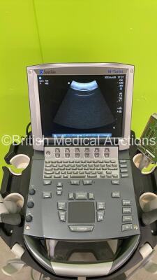 SonoSite M-Turbo Portable Ultrasound Scanner Ref P17000-16 *S/N Q4PV16* **Mfd 2017** Boot Version 51.80.111.019 ARM Version 51.80.111.019 with 2 x Transducers / Probes (C60xi/5-2 MHz Ref P20402-10 *Mfd 04/2016* and ICTx/8-5 MHz Ref P07690-71 *Mfd 2017*) S - 15