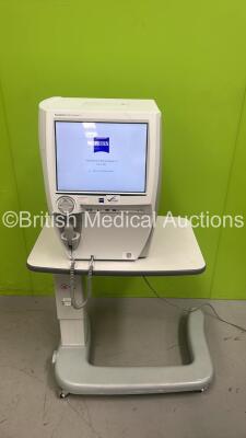 Zeiss Humphrey Field Analyzer 3 Model 830 Version 1.5.2.431 with Finger Trigger on Motorized Table (Powers Up - Touch Screen Not Responding - Donor Mouse Used to Gain Software Screen - In Excellent Condition) *S/N 830-17246* * Mfd July 2021 * ***IR171***