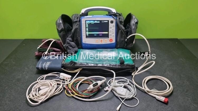 Ref 0804 Zoll X Series Monitor / Defibrillator Including ECG, SPO2, NIBP, CO2 ...