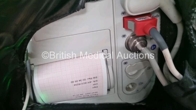 Ref 0804 Zoll X Series Monitor / Defibrillator Including ECG, SPO2, NIBP, CO2 ...