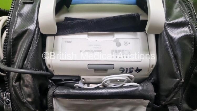 Ref 0804 Zoll X Series Monitor / Defibrillator Including ECG, SPO2, NIBP, CO2 ...