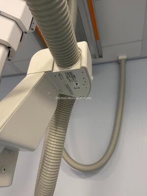 Siemens Axiom YSIO Digital X-Ray *Mfd - 2014* Including Siemens Overhead X-ray Tube Bucky, with 2020 – Siemens OPTITOP 150/40/80HC-100, Software Version VC10R, Siemens Generator, Siemens Wall Stand Bucky with Built-in Detector, Siemens Patient Table, Syst - 4