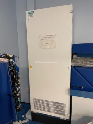 Siemens Axiom YSIO Digital X-Ray *Mfd - 2014* Including Siemens Overhead X-ray Tube Bucky, with 2020 – Siemens OPTITOP 150/40/80HC-100, Software Version VC10R, Siemens Generator, Siemens Wall Stand Bucky with Built-in Detector, Siemens Patient Table, Syst - 12