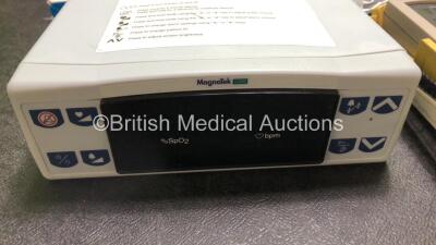 Mixed Lot Including 1 x SoClean CPAP Sanitizing Equipment Unit, 1 x MagneTek 1200 Monitor, 1 x Nellcor N-20 Monitor, 1 x Valleylab RapidVac Smoke Evacuator, Various BP Cuffs and Patient Monitoring Cables - 2