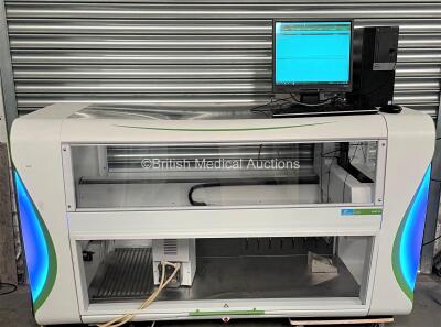 Perkin Elmer Janus G3 Liquid Handler with Dell PC and Software, Varispan Arm and Peri Pump (System and PC Power Up)