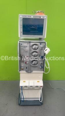 Fresenius Medical Care 5008 CorDiax Dialysis Machine Software Version 4.57 - Running Hours 40416 with Hoses (Powers Up)