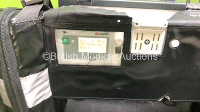 GS Corpuls3 Slim Defibrillator Ref : 04301 with Corpuls Patient Box Ref : 04200 with Pacer, Oximetry, ECG-D, ECG-M, CO2, CPR, NIBP and Printer Options, 4 and 6 Lead ECG Leads, SPO2 Finger Sensor, Hose, Paddle Lead, CO2 Cable, 3 x Batteries and Corpuls Dis - 10