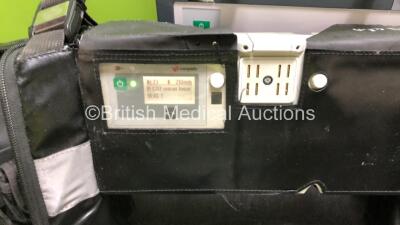 GS Corpuls3 Slim Defibrillator Ref : 04301 with Corpuls Patient Box Ref : 04200 with Pacer, Oximetry, ECG-D, ECG-M, CO2, CPR, NIBP and Printer Options, 4 and 6 Lead ECG Leads, SPO2 Finger Sensor, Cuff and Hose, Paddle Lead, CO2 Cable, 3 x Batteries and Co - 10