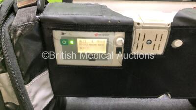 GS Corpuls3 Slim Defibrillator Ref : 04301 with Corpuls Patient Box Ref : 04200 with Pacer, Oximetry, ECG-D, ECG-M, CO2, CPR, NIBP and Printer Options, 4 and 6 Lead ECG Leads, SPO2 Finger Sensor, Cuff and Hose, Paddle Lead, CO2 Cable, 3 x Batteries and Co - 10