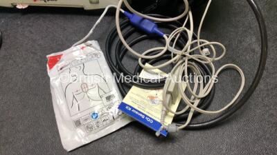 GS Corpuls3 Slim Defibrillator Ref : 04301 with Corpuls Patient Box Ref : 04200 with Pacer, Oximetry, ECG-D, ECG-M, CO2, CPR, NIBP and Printer Options, 4 and 6 Lead ECG Leads, SPO2 Finger Sensor, Hose, Paddle Lead, CO2 Cable, 3 x Batteries and Corpuls Dis - 7