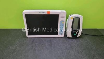 Job Lot Including 1 x Welch Allyn 1500 Patient Monitors Including EKG/ECG, SpO2, NIBP, IBP1 and IBP2 Options (Powers Up with Faulty Screen and 1 x Welch All Spot Vital Signs Monitor