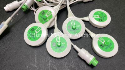 6 x Sonicaid US Transducer / Probes *All Untested* - 2