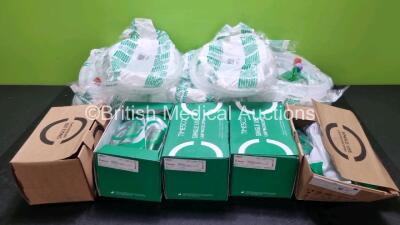 Job Lot Including 11 x Intersurgical Breathing Systems Ref 2010000 and 5 x Boxes of Timesco Single Use Laryngoscopes