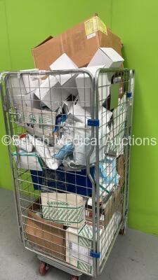 Cage of Consumables Including Hand Sanitizer, Transwarmer Mattresses and Face Masks (Cage Not Included - Out of Date) - 2