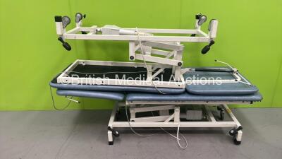 2 x Huntleigh Akron Electric Patient Examination Couches (Unable to Power Test Due to No Controllers) *S/N 08785 / 08789*