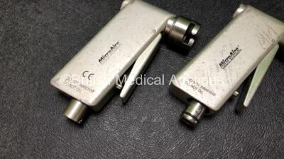 2 x MicroAire Pulse Lavage 4740 Handpieces with 2 x Hoses - 6