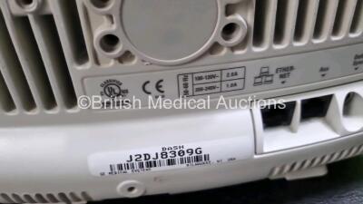 Job Lot Including 1 x GE Dash 4000 Patient Monitor Including ECG, NBP, SpO2, BP1/3, BP2/3, CO2 and Temp/CO Options (Powers Up) 1 x GE Dash 3000 Patient Monitor Including ECG, NBP, CO2, BP1, BP2, SpO2 and Temp/Co Options (No Power, Printer Option Missing) - 6