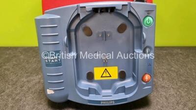 Philips Heartstart HS1 Defibrillator (Untested Due to No Battery, Missing Front Cover - See Photo) In Carry Case - 2