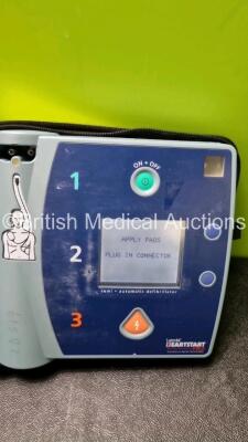 3 x Laerdal Heartstart FR2 Defibrillators (All Power Up with Stock Batteries, Batteries Not Included) In Carry Cases - 2