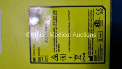 4 x Cardiac Science Powerheart AED G3 Automated External Defibrillators (All Power Up with Stock Batteries, Batteries Not Included, 1 x Requires Service) - 6