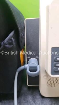 Job Lot Including 1 x Medtronic Lifepak 12 Biphasic Defibrillator *Mfd 2004* P/N VLP12-02-004437 (Powers Up and Passes Self Test) Including ECG, SpO2, NIBP Options with 1 x Ref 1111-000021 4 Lead ECG Lead, 2 x Batteries and 1 x Lifepak 12 Training Unit wi - 7