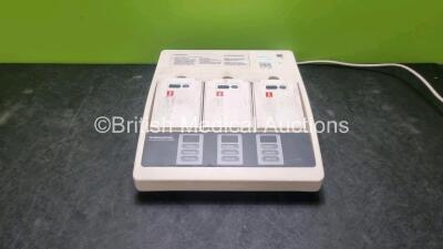 Physio Control Battery Support System 2 Charger (Powers Up) with 3 x Ni-CD Batteries