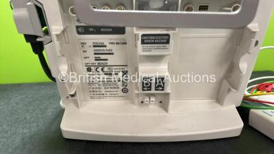 Philips Heartstart MRx Defibrillator Including Pacer, ECG and Printer Options with 1 x 3 Lead ECG Lead, 1 x Paddle Lead, 1 x M3539A Module, 1 x M3538A Battery and 1 x Philips M3725A Test Load (Powers Up) - 7