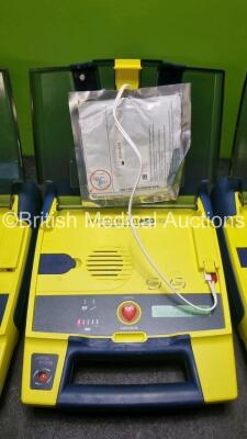 3 x Cardiac Science Powerheart AED G3 Automated External Defibrillators (All Power Up with Stock Batteries, Batteries Not Included) - 3