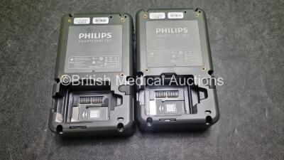 2 x Philips Heartstart FR3 Defibrillators (Both Power Up with Stock Battery Stock Battery Not Included) - 4