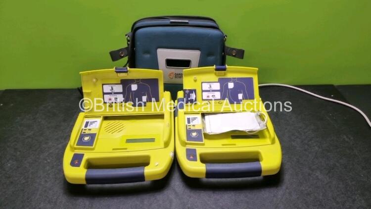 2 x Powerheart AED Automated External Defibrillators (Untested Due to No Battery)