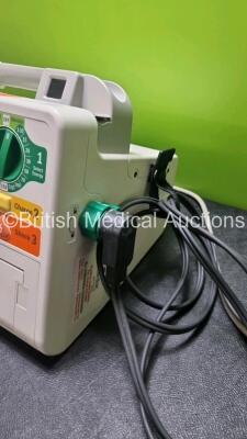 Philips Heartstart XL+ Defibrillator (Powers Up) Including Pacer, ECG and Printer Options with 1 x Paddle Lead and 1 x 3 Lead ECG Lead - 4